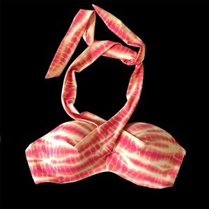 PINK Victoria's Secret Tie Dye Bandeau Bikini Top *Multi Tie Style*
